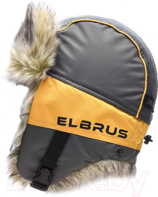 Шапка для охоты и рыбалки Huntsman Elbrus Hit Membrane (р-р 58-60, серый/банан)