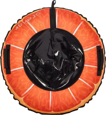 Тюбинг-ватрушка Snowstorm BZ-100 Orange / W112888 (100см, оранжевый/черный)
