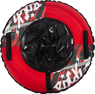 Тюбинг-ватрушка Snowstorm BZ-90-Rock / W113009 (90см, черный/красный)