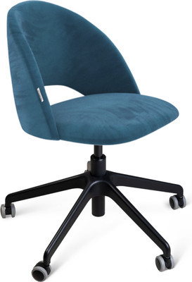 Кресло офисное Sheffilton SHT-ST34/S154 (тихий океан/черный микровелюр/пластик/металл)