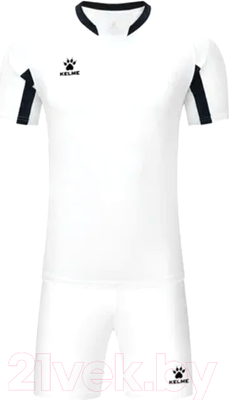 Футбольная форма Kelme Football Suit / 7351ZB1129-103 (L, белый)
