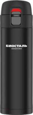 Термокружка Биосталь Crosstown NMU-B (420мл, атласный черный)