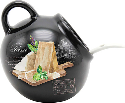 Солонка Prima Collection Черный трюфель HC4018-F12 (с ложкой)