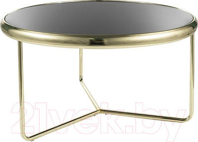 Журнальный столик Signal Scarlet (черный/золотой 74)