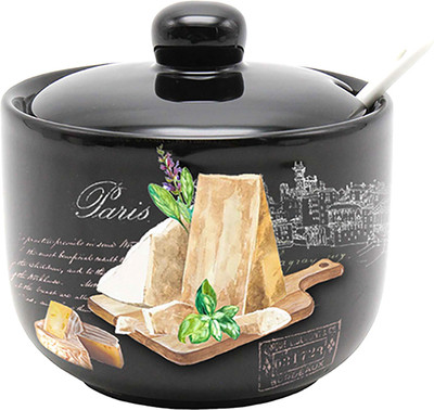 Сахарница Prima Collection Черный трюфель HC293-F12 (с ложкой)