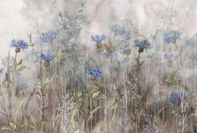 Фотообои листовые Vimala Полевые цветы 5 (270x400)