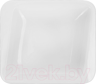 Тарелка столовая глубокая Sam&Squito Quadro JX82-A002-02 / фк784