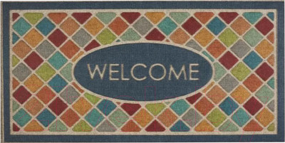 Коврик грязезащитный Multy Home Soft Step Lima Welcome Tile 60x120 / SH5000647
