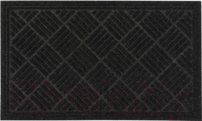 Коврик грязезащитный Multy Home Contours Parquet 45x75 / EU5000010 (антрацит)