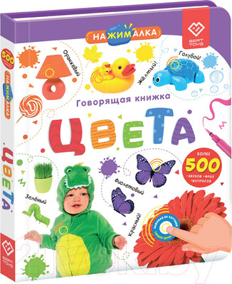 Музыкальная книга BertToys Нажималка Цвета / FD145