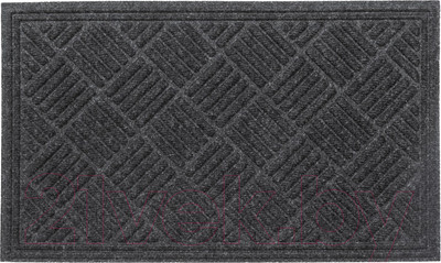 Коврик грязезащитный Multy Home Contours Parquet 45x75 / EU5000261 (темно-серый)