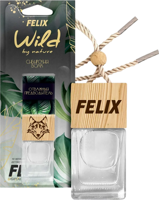 Ароматизатор автомобильный FELIX Wild by Nature Сибирский волк / 430110090