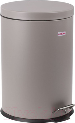 Мусорное ведро Laima Classic / 604946 (20л, серый матовый)