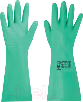Перчатки хозяйственные Laima Expert Нитрил / 605001 (М, размер 8)