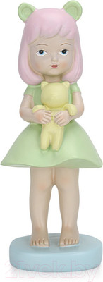 Статуэтка Fissman Девочка с мишкой 0293