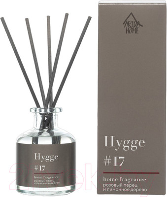 Аромадиффузор Arida Home Hygge №17 Розовый перец и лимонное дерево (50мл)