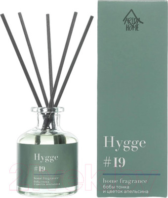Аромадиффузор Arida Home Hygge №19 Бобы тонка и цветок апельсина (50мл)