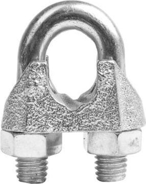 Зажим для каната TOR Ф=22 мм DIN 741 (D) / 1039593