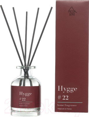 Аромадиффузор Arida Home Hygge №22 Персик и пион (50мл)