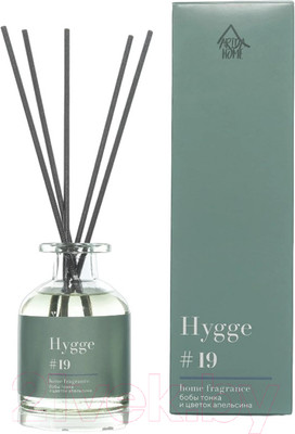 Аромадиффузор Arida Home Hygge №19 Бобы тонка и цветок апельсина (100мл)