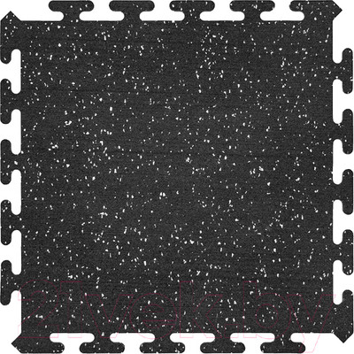 Коврик для тренажера Multy Home 50x50 / EU4000028 (черный в крапинку)