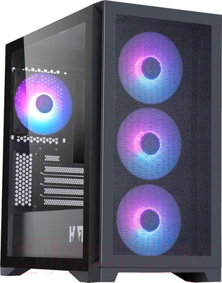 Корпус для компьютера HAFF Glory Mini Black (без БП)