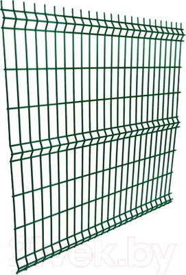 3D панель заборная Белзабор Medium RAL 6005 GL 2030x2500мм