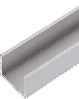 Профиль декоративный КТМ-2000 П-образный П101010-1 (1м)