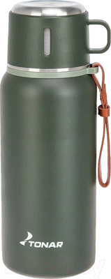 Термос для напитков Тонар T-KD-7030-0.7 (700мл, хаки)