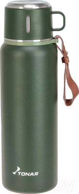 Термос для напитков Тонар T-KD-7030-0.9 (900мл, хаки)
