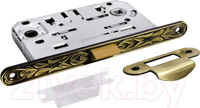 Защелка врезная с фиксацией Morelli 1895P-U IB