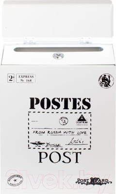 Почтовый ящик Аллюр №3010 (белый)