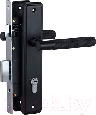 Замок врезной БУЛАТ Ферона ЗВ4-1.02.02 (черный)