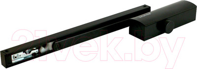 Доводчик с каналом скольжения БУЛАТ Profi ДД 802/3 AH-B (черный)