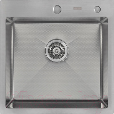 Мойка кухонная Arfeka Eco AR 50x50 (Satin Decor)