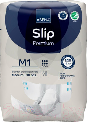 Подгузники для взрослых Abena Slip M1 Premium (10шт)