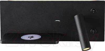 Бра Kinklight Норти 08075L.19 (левое, черный)