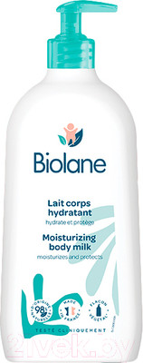 Молочко для тела детское Biolane Увлажняющее (350мл)