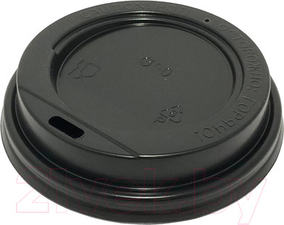 Набор крышек для стаканов Паксервис УК-91К / 287296 (200шт, черный)