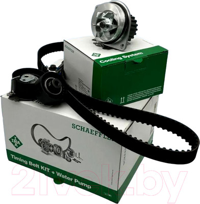 Комплект ремня ГРМ INA 530037930 с водяным насосом