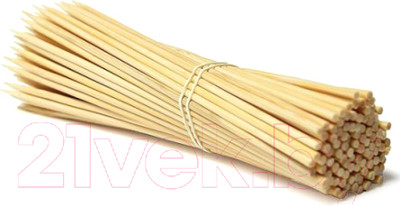 Набор одноразовых шпажек Паксервис 300мм / 286280 (600шт, бамбук)