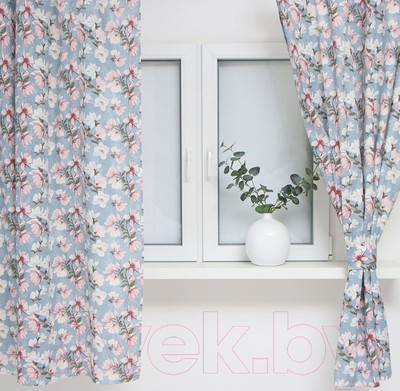 Комплект штор Доляна Магнолия / 9828481 (150x180)