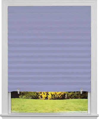 Штора-плиссе Рыжий кот Skandi Самоклеящаяся 60x180 / 106822 (голубой)