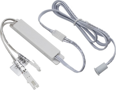 Выключатель для светодиодной ленты AKS Бесконтактный для шкафов накладной/врезной D8мм (60W, белый)