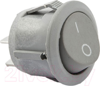Выключатель клавишный AKS Врезной (1500W, серый)
