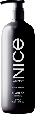 Шампунь для волос NICE by Septivit For Men Для всех типов волос (1л)