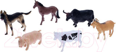 Набор фигурок игровых Sima-Land Ферма 929-78 / 6626718 (6шт)