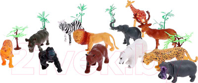 Набор фигурок игровых Sima-Land Дикие 929-21A / 6626712 (12шт)