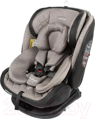 Автокресло INDIGO Aero Isofix ST-3 (бежевый лен)
