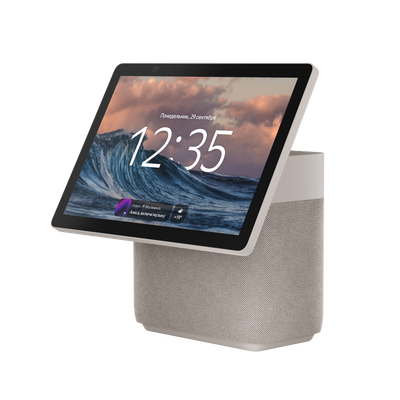Колонка с умным дисплеем Яндекс Станция Дуо Макс YNDX-00055BIE (бежевый)